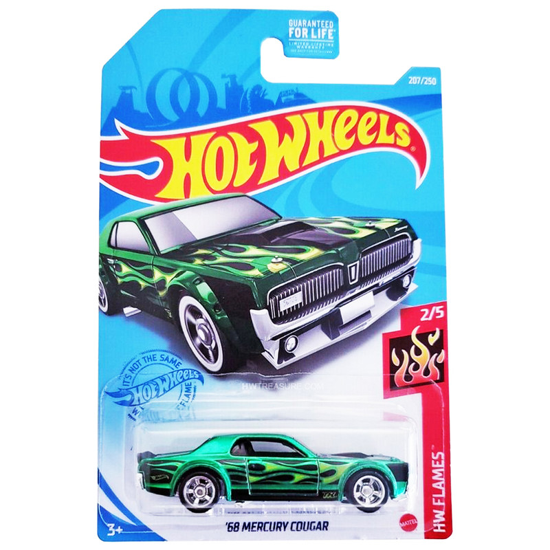 ماکت ماشین هات ویلز مدل 68Mercury Cougar
