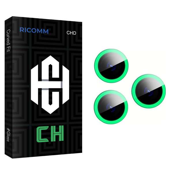 محافظ لنز دوربین ریکام مدل CH GlassBLACKLIGHT مناسب برای گوشی موبایل اپل iPhone 13 pro max