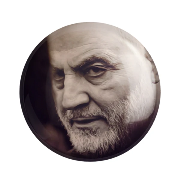 مگنت خندالو طرح سردار قاسم سلیمانی کد 2599