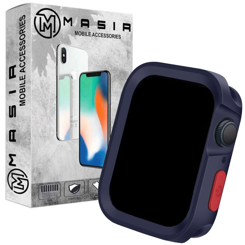 کاور مسیر مدل  AMIZEE Silicone Just Case مناسب برای اپل واچ سایز 45 میلی متری