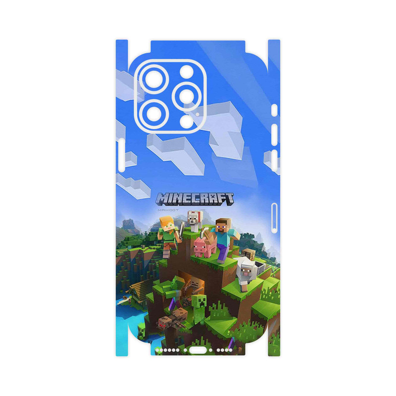 برچسب پوششی ماهوت مدل Minecraft_Game-FullSkin مناسب برای گوشی موبایل اپل iPhone 15 Pro Max
