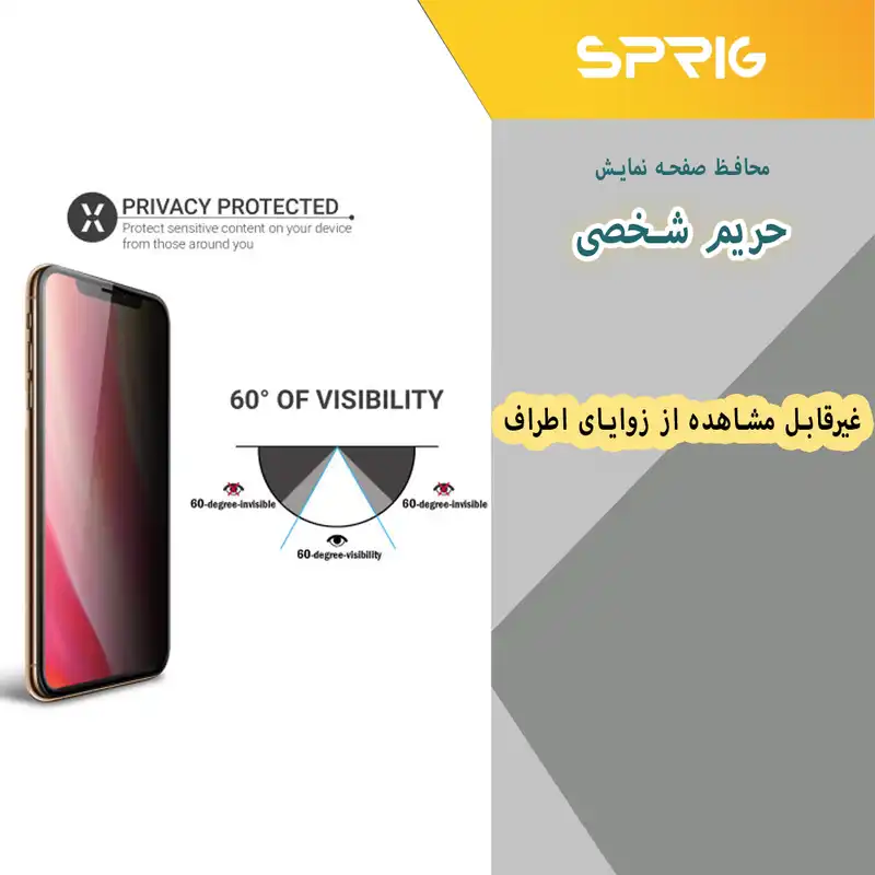 محافظ لنز دوربین اسپریگ مدل 3D-Privacy مناسب برای گوشی موبایل سامسونگ Galaxy S21 Fe 5G به همراه محافظ صفحه نمایش گوشی