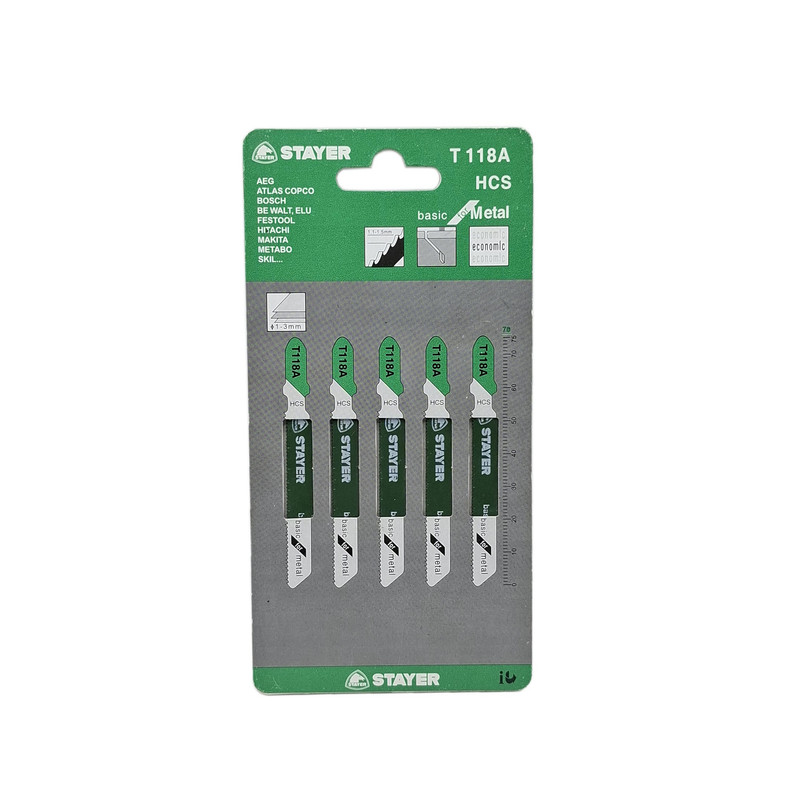 تیغ اره عمودبر آهن استایر مدل  T118A مجموعه 5 عددی