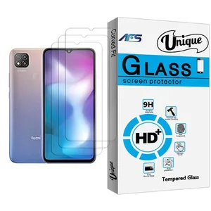 AFS Unique Glass MIX003 Screen Protector For Xiaomi Redmi 9 Activ Pack Of 3