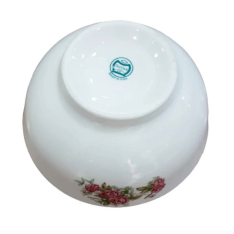 کاسه  مدل گل سرخ بسته 6 عددی