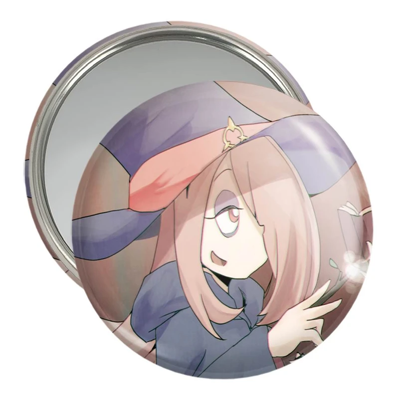 آینه جیبی خندالو مدل جانسون و اکو و سوسی انیمه جادوگران کوچک کد 22881