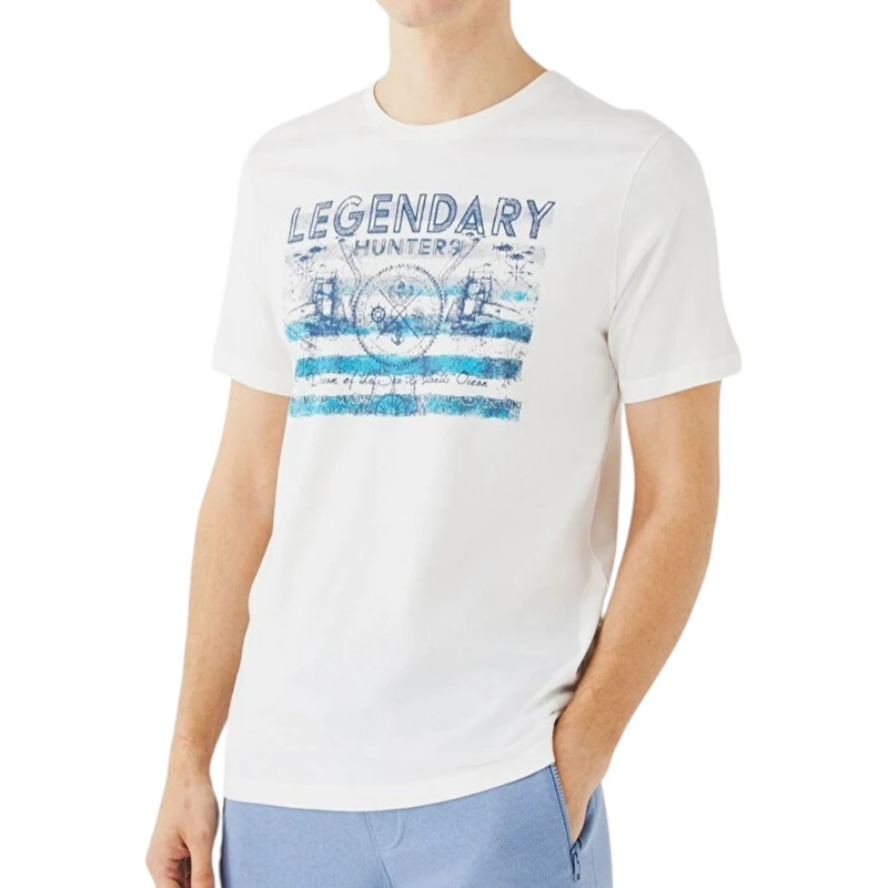 تی شرت آستین کوتاه مردانه ال سی وایکیکی مدل سوپرپنبه