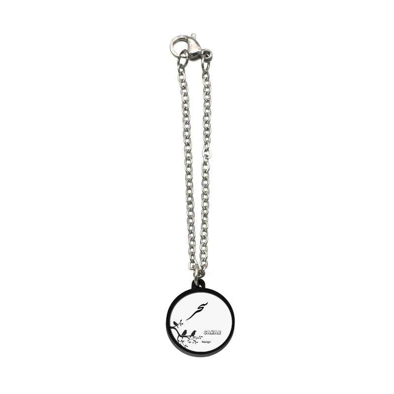 آویز ساعت زنانه ناکسیگو مدل شب تاب طرح سحر کد AW9072