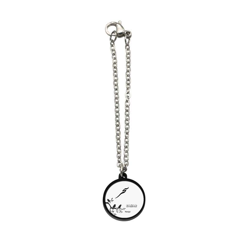 آویز ساعت زنانه ناکسیگو مدل شب تاب طرح سحر کد AW9072