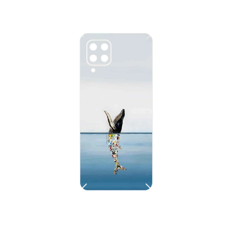 برچسب پوششی ماهوت مدل Collage of Sea Trash مناسب برای گوشی موبایل سامسونگ Galaxy M32
