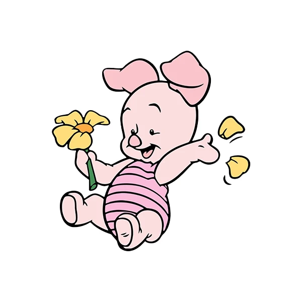 استیکر پارچه و لباس پاد آفرین طرح کارتونی کد 3577