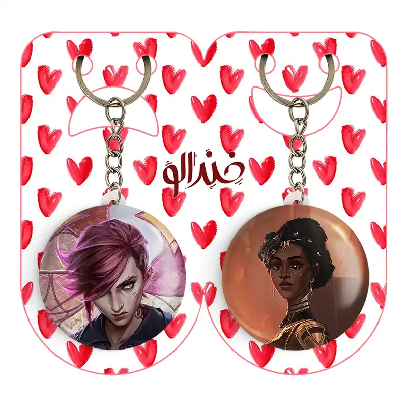 جاکلیدی خندالو مدل مل و وای آرکین Arcane کد 2108521083 مجموعه 2 عددی