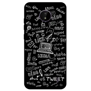 Megafone Social Media 1898 Cover For Nokia C10 / C20