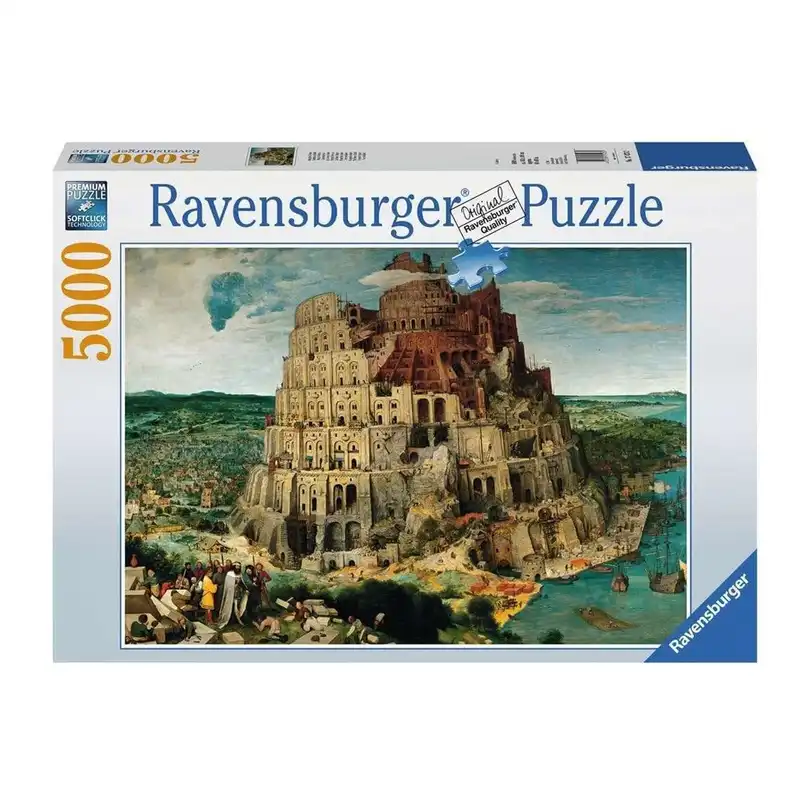 پازل 5000 تکه راونزبرگر مدل The Tower of Babel کد 17423