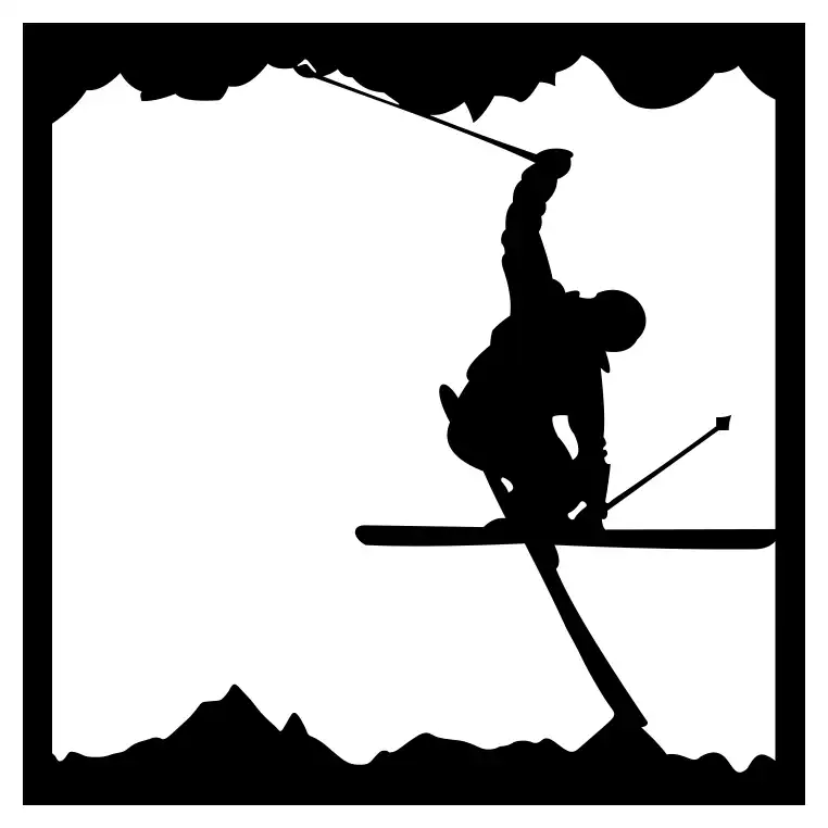 شابلون مدل اسکی کد SP433-2