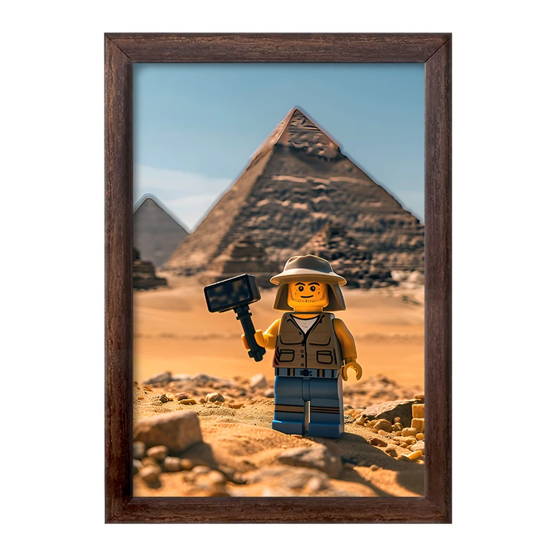 تابلو خندالو طرح لگو باستان شناس (Lego) کد F6560