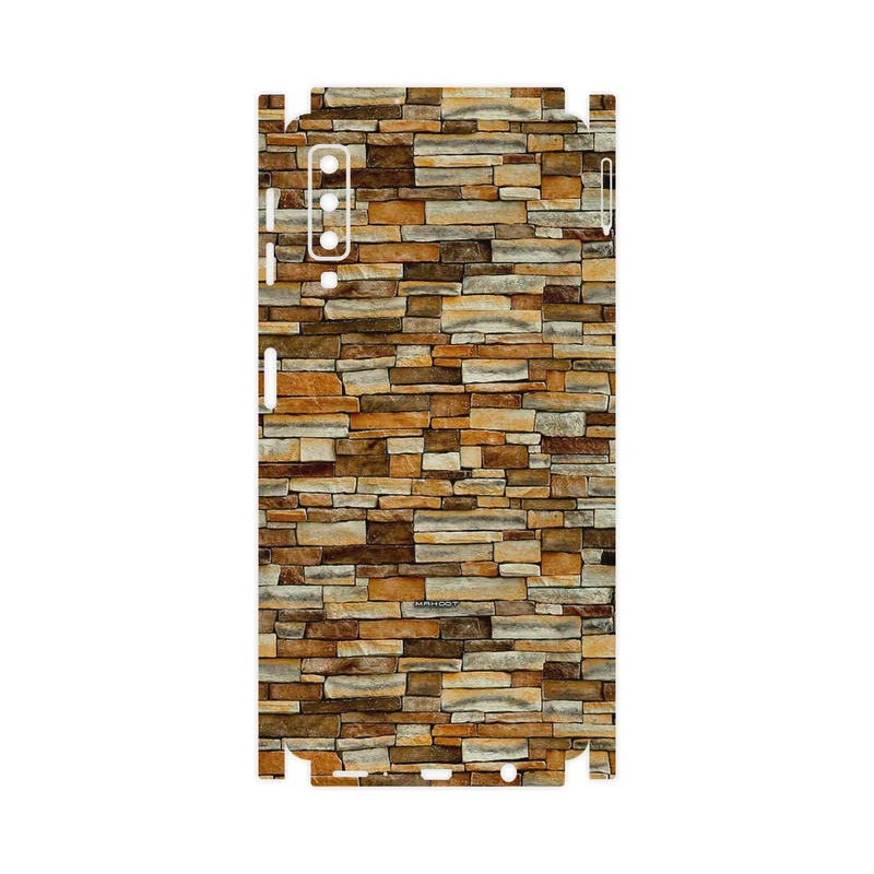 برچسب پوششی ماهوت مدل brickwall-FullSkin مناسب برای گوشی موبایل سامسونگ Galaxy A7 2018