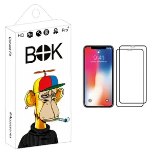 BOK +HD Screen Protector For Apple iPhone X Pack Of 2