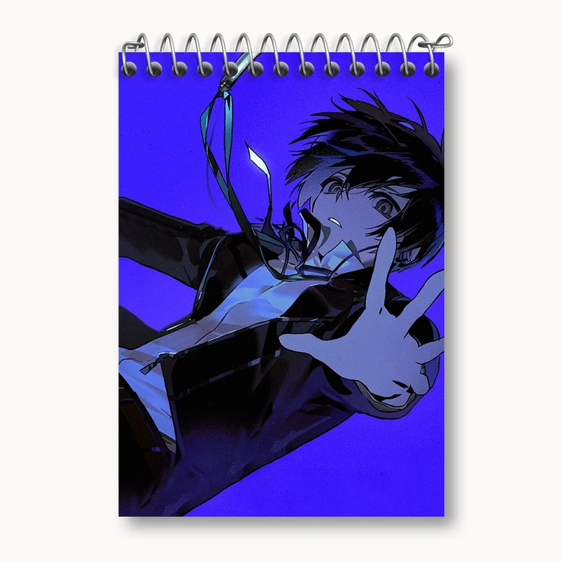 دفتر یادداشت 50 برگ خندالو مدل بازی پرسونا (Persona) کد 34453