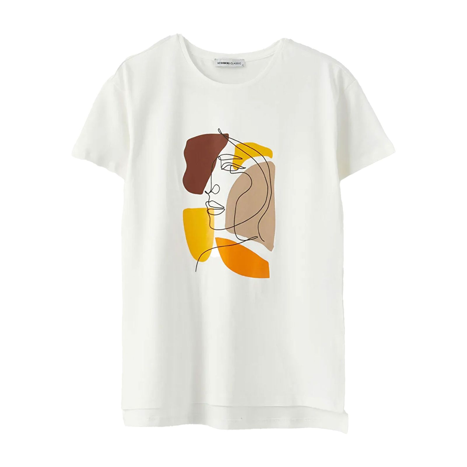 تی شرت آستین کوتاه زنانه ال سی وایکیکی مدل S39985Z8