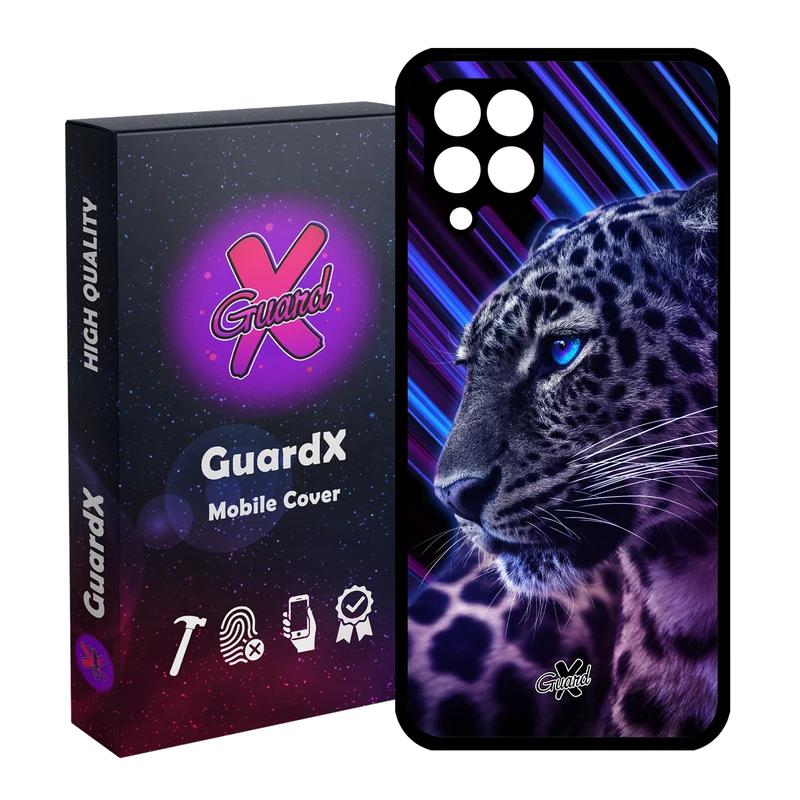کاور گارد ایکس طرح Leopard مدل Glass10206 مناسب برای گوشی موبایل سامسونگ Galaxy A12