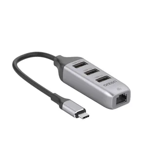 هاب USB-C چهار پورت اونتن مدل OTN-95118R