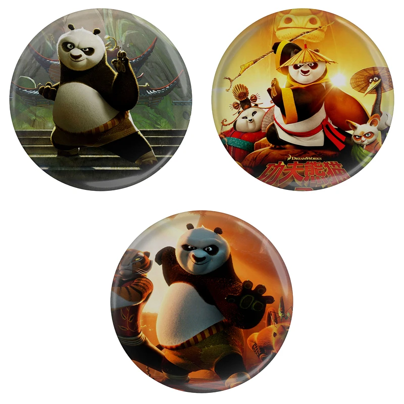 پیکسل مدل S3-11 انیمیشن پاندا کونگ فوکار مجموعه 3 عددی