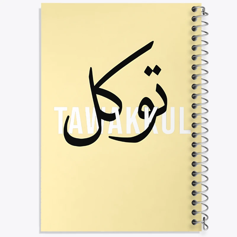 دفتر ژورنال نویسی 50 برگ خندالو مدل نقطه ای طرح توکل کد F5005