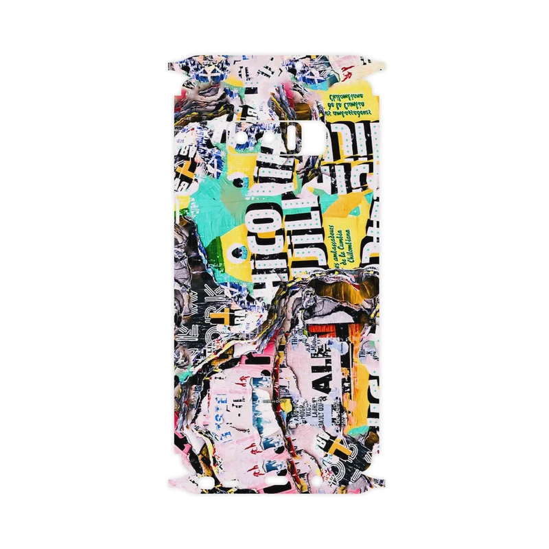 برچسب پوششی ماهوت مدل Collage of Teared Paper-FullSkin مناسب برای گوشی موبایل سامسونگ Galaxy Note 8