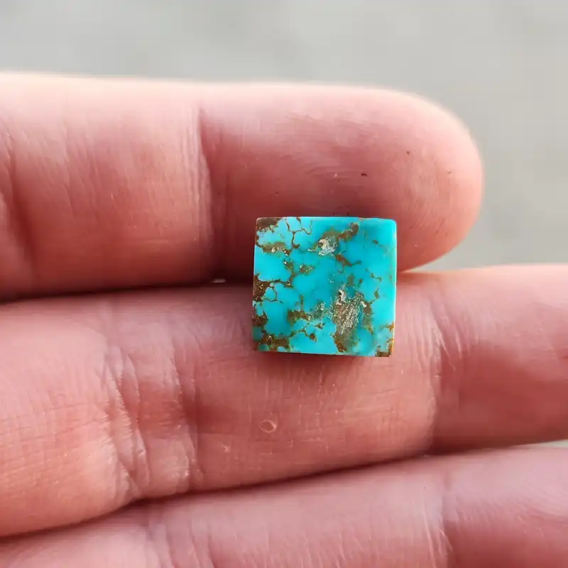 نگین مدل فیروزه اصل نیشابور کد  NC-346