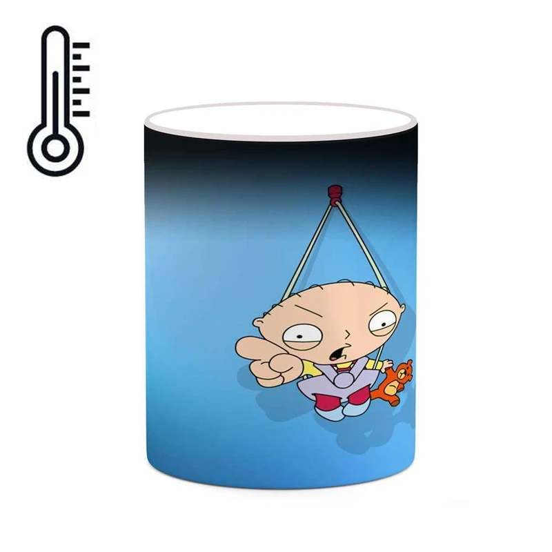 ماگ حرارتی کاکتی مدل کارتون Family Guy کد mgh22595