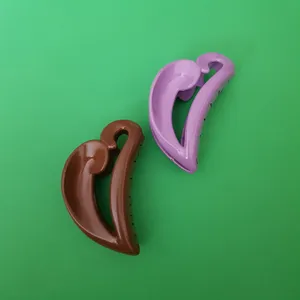 کلیپس مو زنانه مدل قلب 06 بسته دو عددی