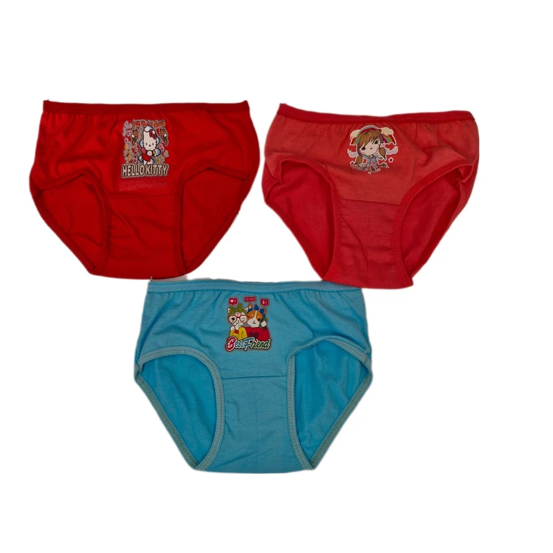 شورت دخترانه مدل خرس و دختر بسته سه عددی