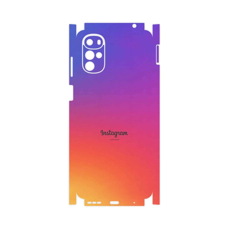برچسب پوششی ماهوت مدل Instagram-FullSkin مناسب برای گوشی موبایل موتورولا Moto G22