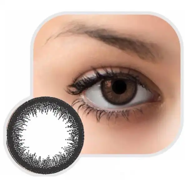 لنز چشم گلمور مدل 11 رنگ خاکستری