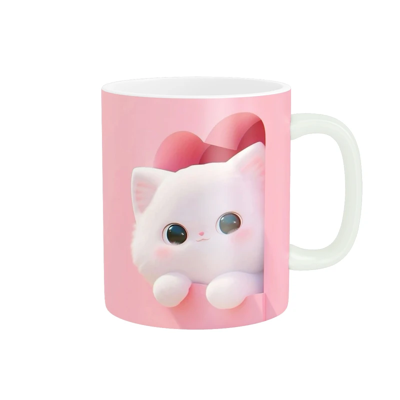 ماگ پاد آفرین طرح گربه بامزه کد 3767