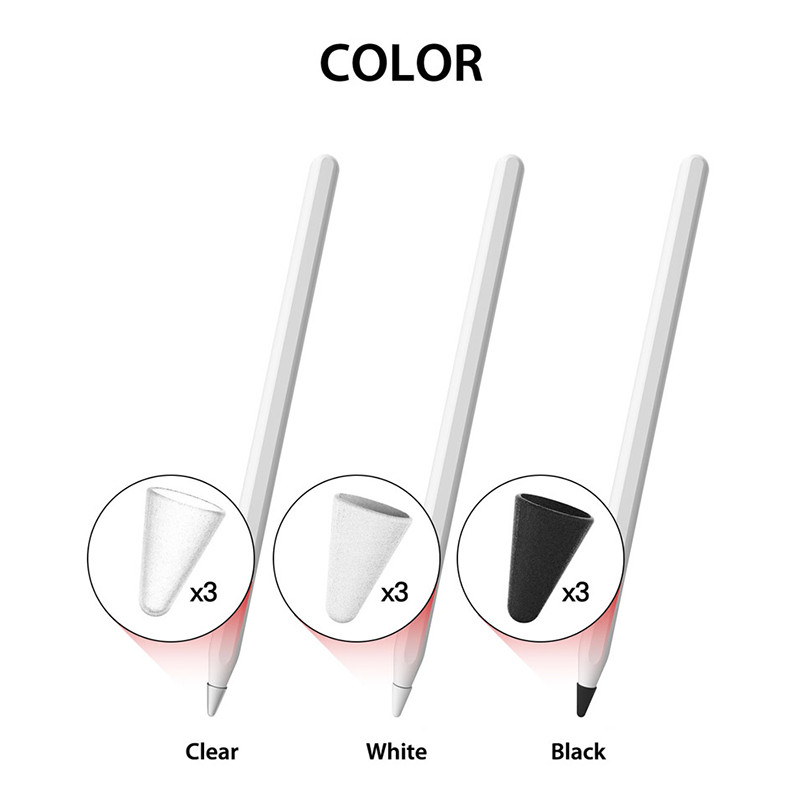 سری قلم لمسی آراری مدل A-TIP مناسب برای اپل Pencil 1st / 2md بسته 9 عددی