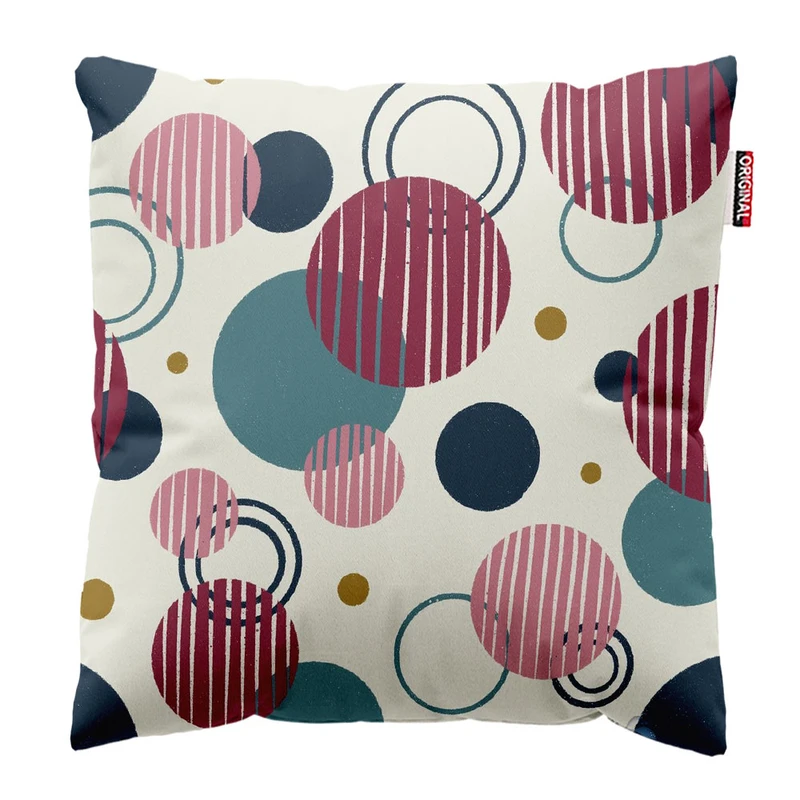  کوسن پاد آفرین طرح مینیمال کد 3531 سایز 30*30 سانتی متر