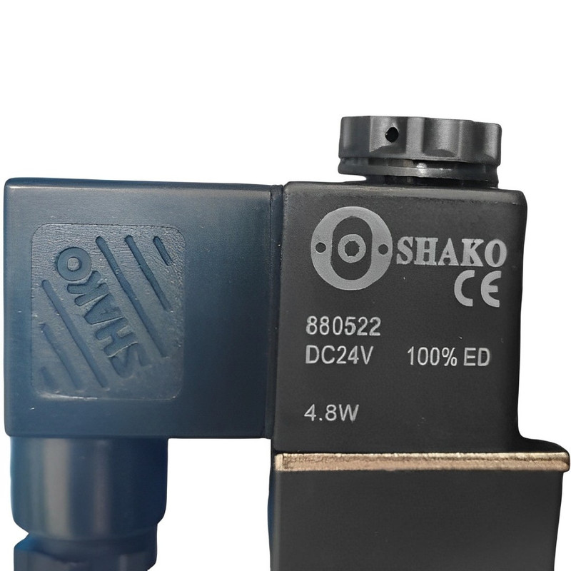 شیر برقی پنوماتیک بادی شاکو مدل BM320-02-S 3-2 1/4 24V