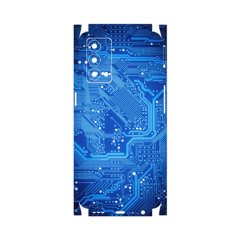 برچسب پوششی ماهوت مدل Blue-Printed-Circuit-Board-FullSkin مناسب برای گوشی موبایل ریلمی GT Master