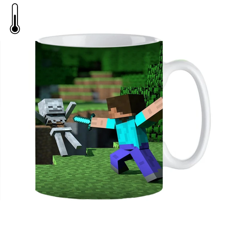 ماگ حرارتی طرح minecraft ماینکرافت کد 385