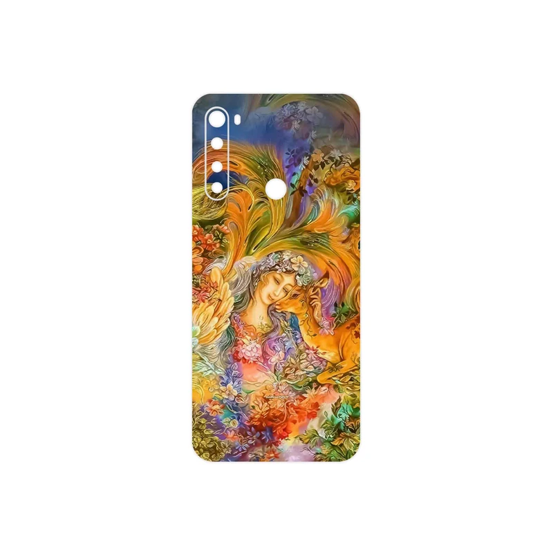 برچسب پوششی ماهوت مدل Persian miniature 3 مناسب برای گوشی موبایل شیائومی Redmi Note 8T