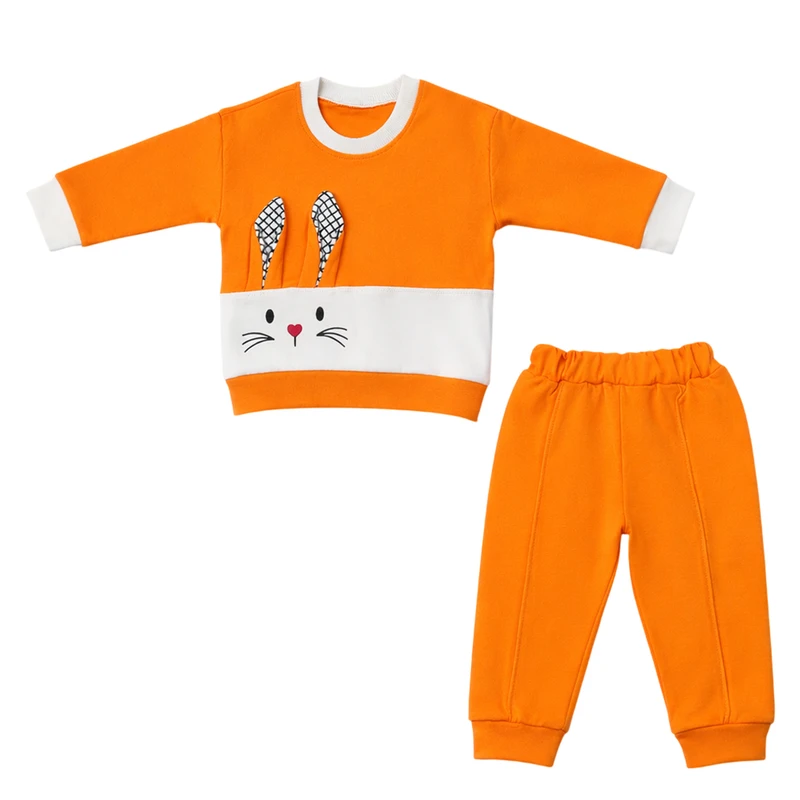 ست سویشرت و شلوار راحتی بچگانه مدل خرگوشی