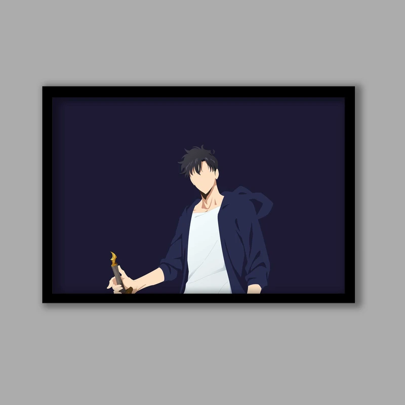 تابلو لیلیان مدل انیمه تک رو Solo Leveling کد LA-G11560-2