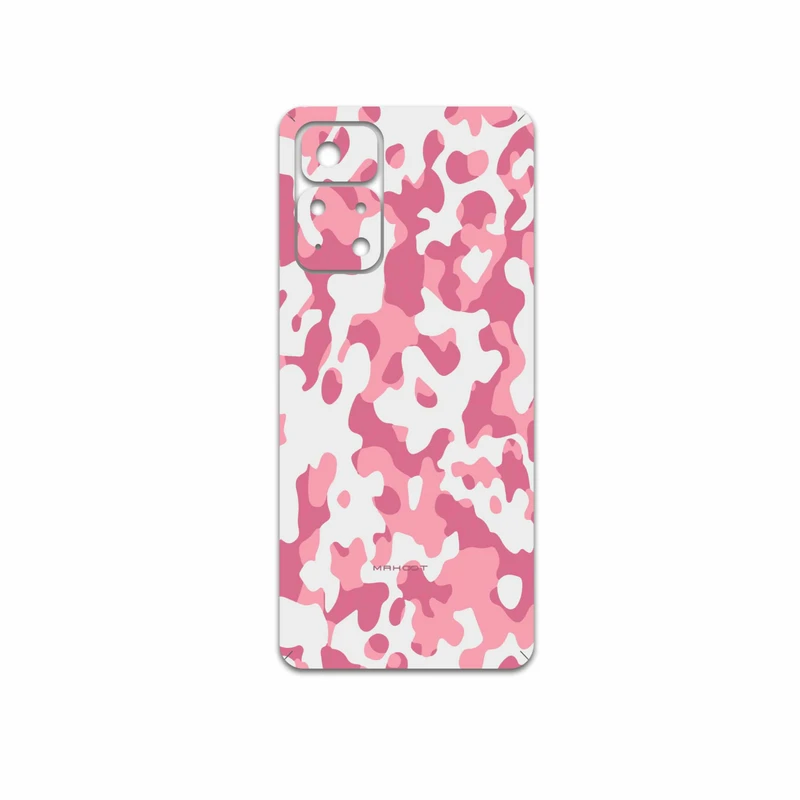 برچسب پوششی ماهوت مدل Army-Pink مناسب برای گوشی موبایل شیائومی Poco M4 Pro 5G