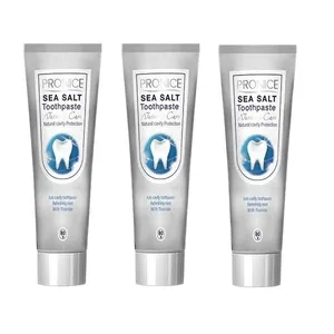 خمیر دندان پرونایس مدل Sea Salt حجم 80 میلی لیتر مجموعه 3 عددی