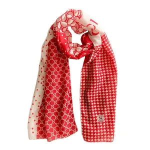 شال زنانه مدل نخی اسپرت چهل تکه