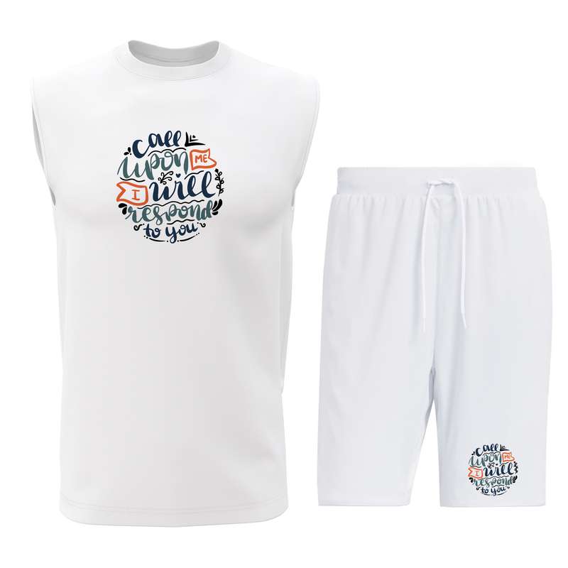 ست تاپ و شلوارک مردانه مدل Q008W