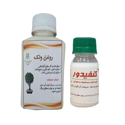 حشره کش کنفیدور و روغن ولک سبزدارو کد C2 حجم 180 میلی لیتر
