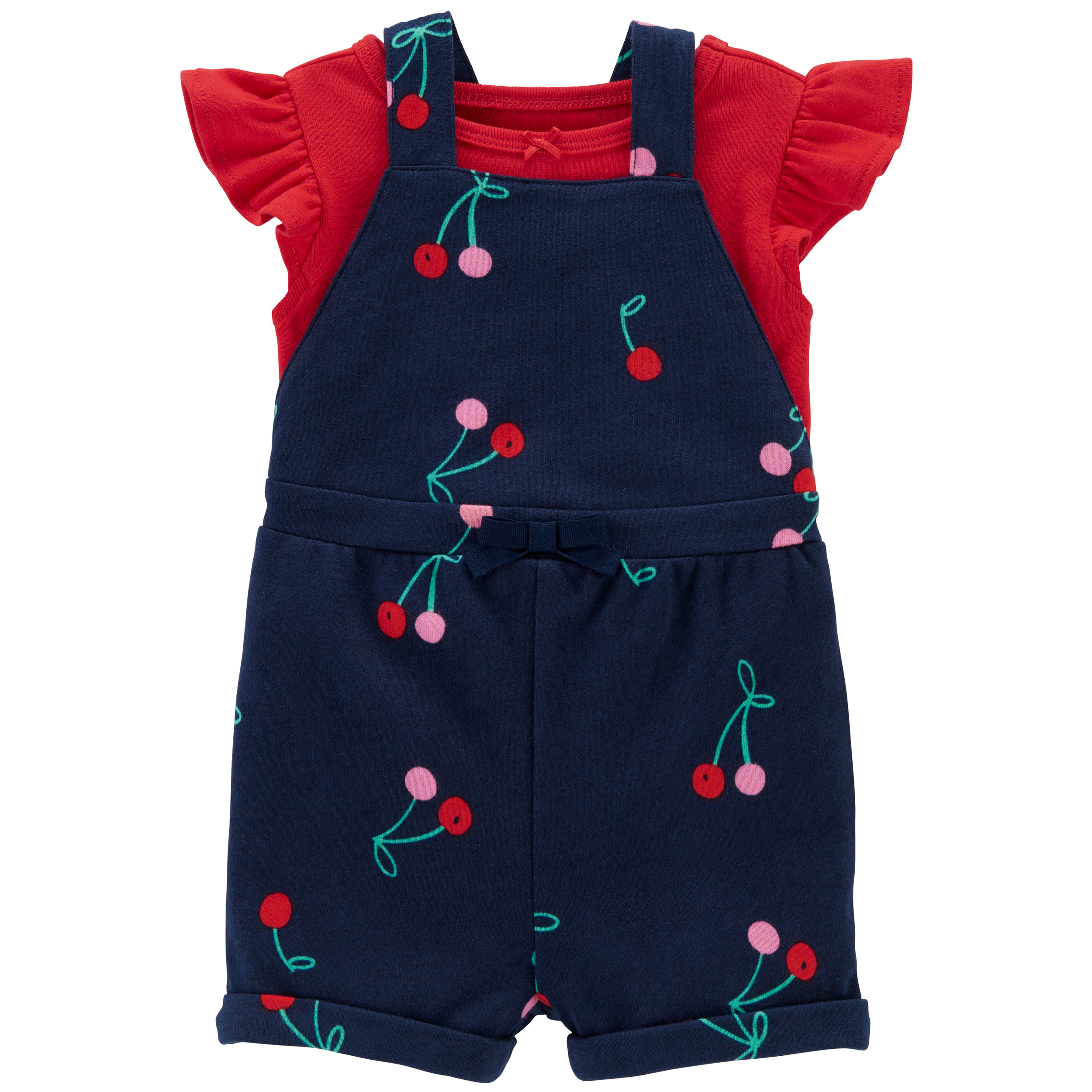 ست سرهمی و تیشرت نوزادی کارترز مدل 1477